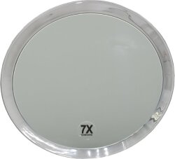 Fantasia Spiegel, 7-fach-Vergrößerung Durchmesser 23 cm mit 3 Saugnäpfen, Kunststoff