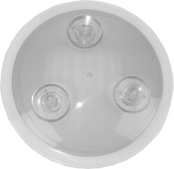 Fantasia Spiegel, 7-fach-Vergrößerung Durchmesser 23 cm mit 3 Saugnäpfen, Kunststoff