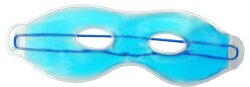 Fantasia Entspannungsmaske, blau zum Kühlen + Wärmen, Maße: 19 x 9 cm