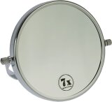 Fantasia Stellspiegel, Metall, silber, 7-fach Vergrößerung, Ø 15 cm Fantasia Stellspiegel, Metall, silber, 7-fach Vergrößerung, Ø 15 cm