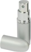 Fantasia Taschenzerstäuber, Metall, silber, für 4 ml, Höhe: 7,5 cm