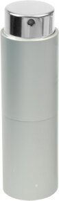 Fantasia Taschenzerstäuber, Silber, eindrehbarer Zerstäuberkopf, für 10 ml, Höhe: 8 cm