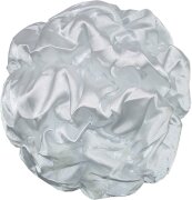 Fantasia Duschhauben weiß 100 % Polyester-Satin