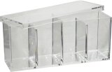 Fantasia Acryl-Ständer mit Deckel, leer 22 x 7 x 10 cm