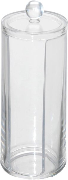4014491510128 - Wattepad-Stä nder mit Deckel Acryl leer Ø 7 cm Hö he 205 cm 4014491510128 - Wattepad-Stä nder mit Deckel Acryl leer Ø 7 cm Hö he 205 cm