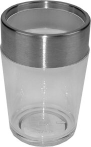 Fantasia Mundbecher, Acryl/Edelstahl Höhe 10,6 cm, Ø 6,7 cm