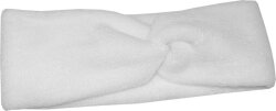 Fantasia Kosmetik-Haarband, Baumwoll- Stretch, weiß, Breite 8 cm