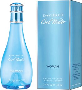 Davidoff Cool Water Woman Eau de Toilette (EdT) Natural Spray 100 ml