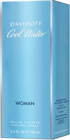 Davidoff Cool Water Woman Eau de Toilette (EdT) Natural Spray 100 ml