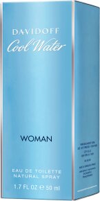 Davidoff Cool Water Woman Eau de Toilette (EdT) Natural Spray 50 ml