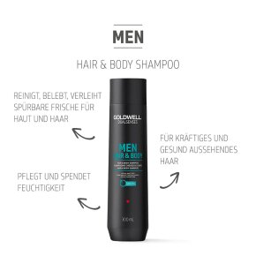 Goldwell Men Hair & Body Shampoo 300 ml