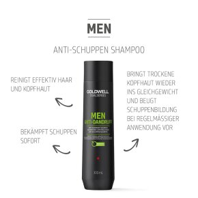 Goldwell Men Anti Dandruff Shampoo 300 ml