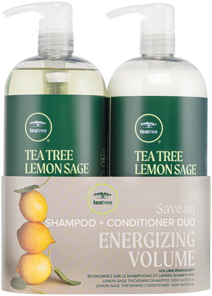 8033389152277 - Aktion - Tea Tree Save Big Lemon Sage 2x 1000 ml