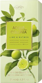 4711 Acqua Colonia Lime & Nutmeg Eau de Cologne (EdC) Spray 50 ml