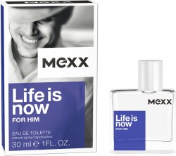 Mexx Life is Now For Him Eau de Toilette (EdT) 30 ml