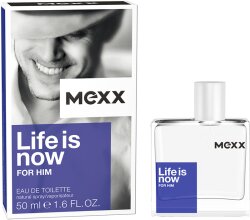 Mexx Life is Now For Him Eau de Toilette (EdT) 50 ml