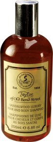 Taylor of Old Bond Street Sandalwood Hair & Body Shampoo 200 ml