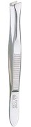 Erbe Selection Pinzette 9 cm, schräg verchromt
