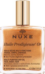 Nuxe Huile Prodigieuse® OR Multifunktions-Trockenöl mit Schimmer-Effekt für Gesicht, Körper und Haar 100 ml