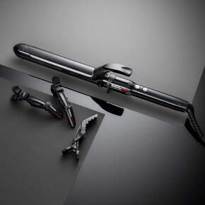 BaByliss Pro Frisiereisen Non Digital Titanium Turmalin schwarz 32 mm (BAB2174TTE)