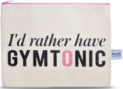 4LOU Vanity Bag Gymtonic - 100% Canvas Swarovski Applikationen