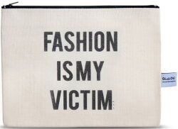 4LOU Vanity Bag Fashion Victim - 100% Canvas Swarovski Applikationen