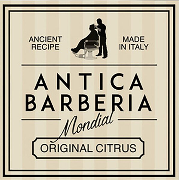 Mondial Antica Shaving Menthol Barberia 125 Cream ml Kunststoffbox in