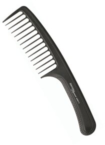 Hercules Sägemann Carbon Großer Griffkamm C12 anthrazit 9