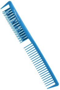 Hercules Sägemann Carbon Toupierkamm mit Naturborsten C10 blau 9