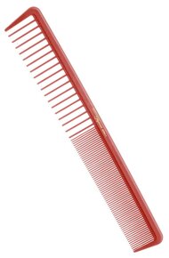 Hercules Sägemann Carbon Haarschneidekamm C8 rot 7½