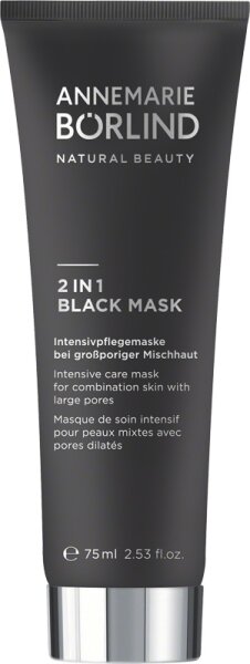 4011061008924 - ANNEMARIE BÖRLIND Gesichtspflege BEAUTY MASKS 2 in 1 Black Mask 75 ml 4011061008924 - ANNEMARIE BÖRLIND Gesichtspflege BEAUTY MASKS 2 in 1 Black Mask 75 ml