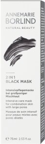 ANNEMARIE BÖRLIND 2in 1 Black Mask 75 ml