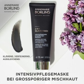 ANNEMARIE BÖRLIND 2in 1 Black Mask 75 ml