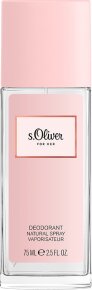 s.Oliver For Her Deodorant Natural Spray 75 ml
