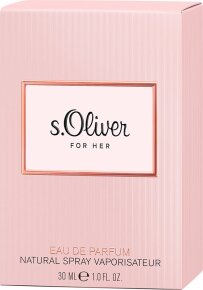 s.Oliver For Her Eau de Parfum (EdP) 30 ml