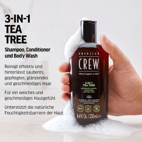 American Crew 3 in 1 Tea Tree 450 ml