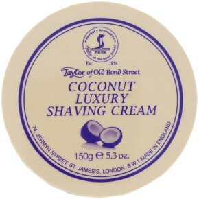 Taylor of Old Bond Street Coconut Shaving Cream Bowl 150 g