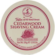 Taylor of Old Bond Street Cedarwood Shaving Cream Bowl 150 g