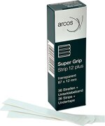Arcos Super Grip Plus Strips 87 x 12 mm für Folien-Klebeflächen 36 Stk. Arcos Super Grip Plus Strips 87 x 12 mm für Folien-Klebeflächen 36 Stk.