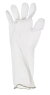 Schwarzkopf Frostweiße Vinyl Handschuhe lang - M (100 Stk.)