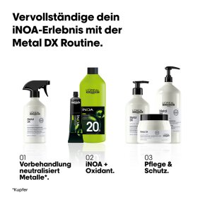 L'Oréal Professionnel Inoa - Oxidative Coloration ohne Ammoniak - Platinblond Irisé Asch 10.21 - 60ml