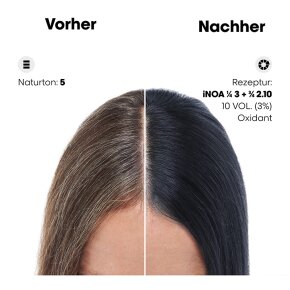 L'Oréal Professionnel Inoa - Oxidative Coloration ohne Ammoniak - Platinblond Irisé Asch 10.21 - 60ml