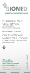 BIOMED Vergiss dein Alter Gesichtsmaske 40 ml