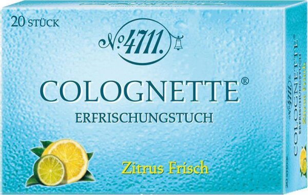 4011700740000 - Echt K&ouml lnisch Wasser Colognette Erfrischungst&uuml cher Citrus 20 Stk