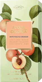 4711 Acqua Colonia White Peach & Coriander Eau de Cologne (EdC) Spray 50 ml