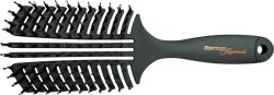 Hercules Sägemann Kupfer Kollektion Curved Vent Brush schwarz 90 mm 9145