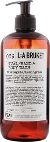 L:A Bruket No. 069 Hand & Body Wash Lemongrass 450 ml