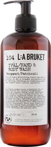 L:A Bruket No. 104 Hand & Body Wash Bergamot/Patchouli 450 ml