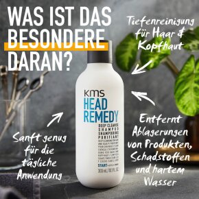 KMS HeadRemedy Deep Cleanse Shampoo 300 ml
