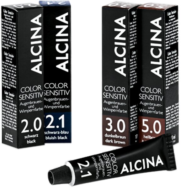 4008666173331 - ALCINA Coloration Color Sensitiv Augenbrauen- und Wimpernfarbe Color Sensitiv Nr 30 Dunkelbraun 17 ml 4008666173331 - ALCINA Coloration Color Sensitiv Augenbrauen- und Wimpernfarbe Color Sensitiv Nr 30 Dunkelbraun 17 ml